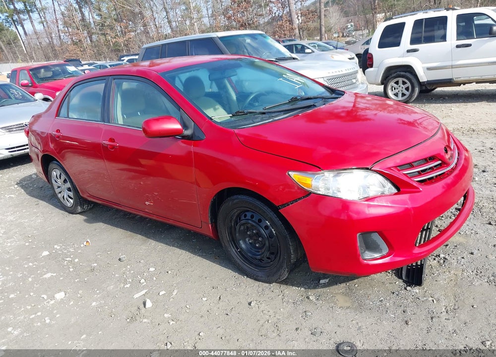2013 TOYOTA COROLLA LE VIN: 2T1BU4EE2DC009092
