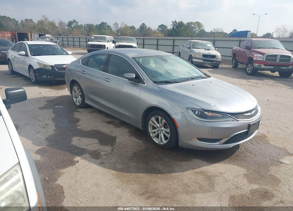 2015 CHRYSLER 200 LIMITED VIN: 1C3CCCABXFN649827