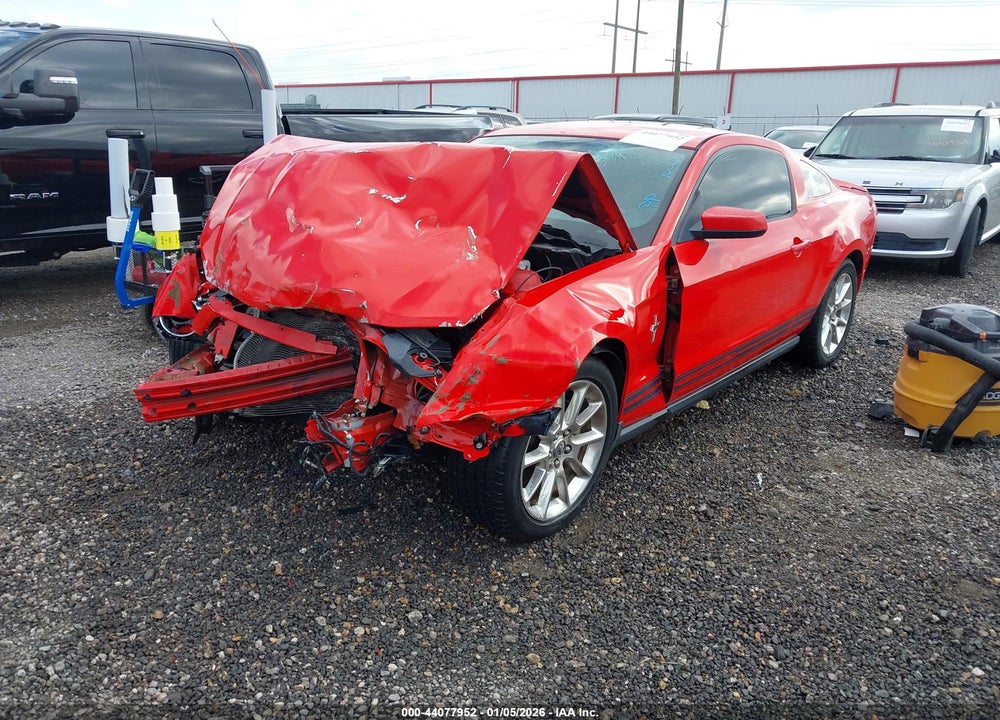 2011 FORD MUSTANG V6 PREMIUM VIN: 1ZVBP8AM6B5122305