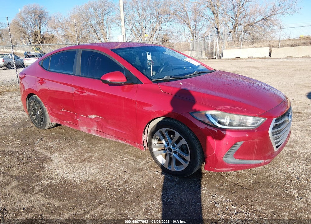 2017 HYUNDAI ELANTRA SE VIN: 5NPD74LF4HH101805