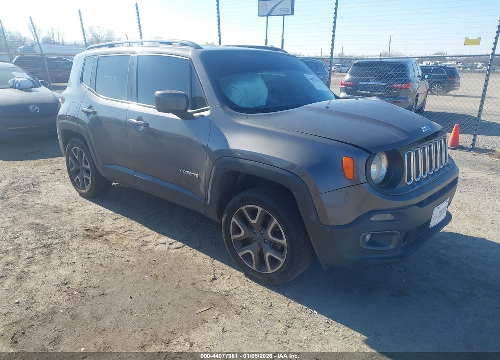 2017 JEEP RENEGADE LATITUDE 4X4 VIN: ZACCJBBBXHPF05344