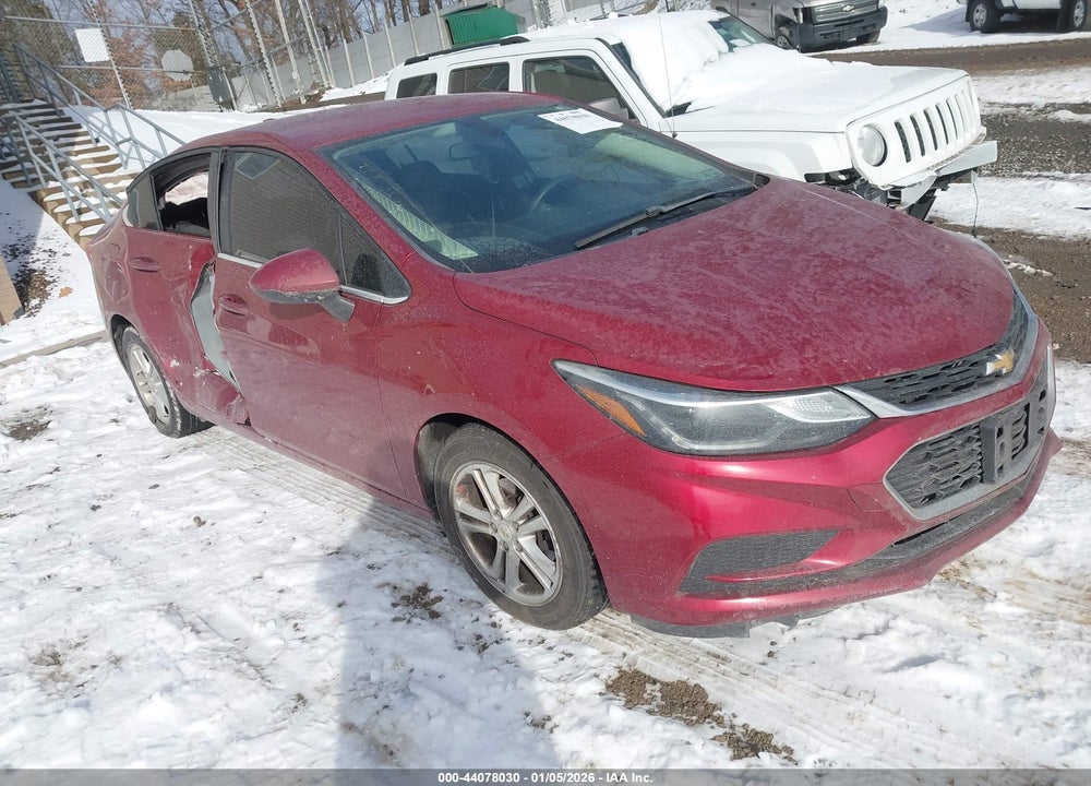 2018 CHEVROLET CRUZE LT AUTO VIN: 1G1BE5SM1J7106370