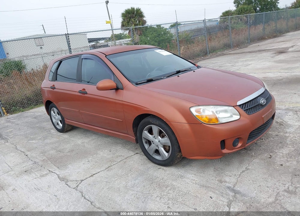 2008 KIA SPECTRA5 SX VIN: KNAFE161485015565