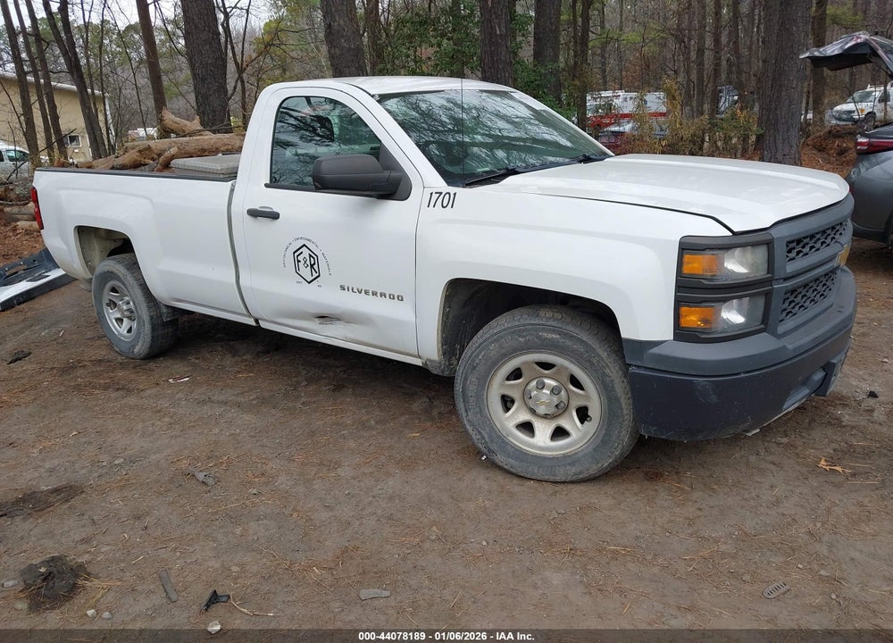 2015 CHEVROLET SILVERADO 1500 WT VIN: 1GCNCPEH5FZ343122