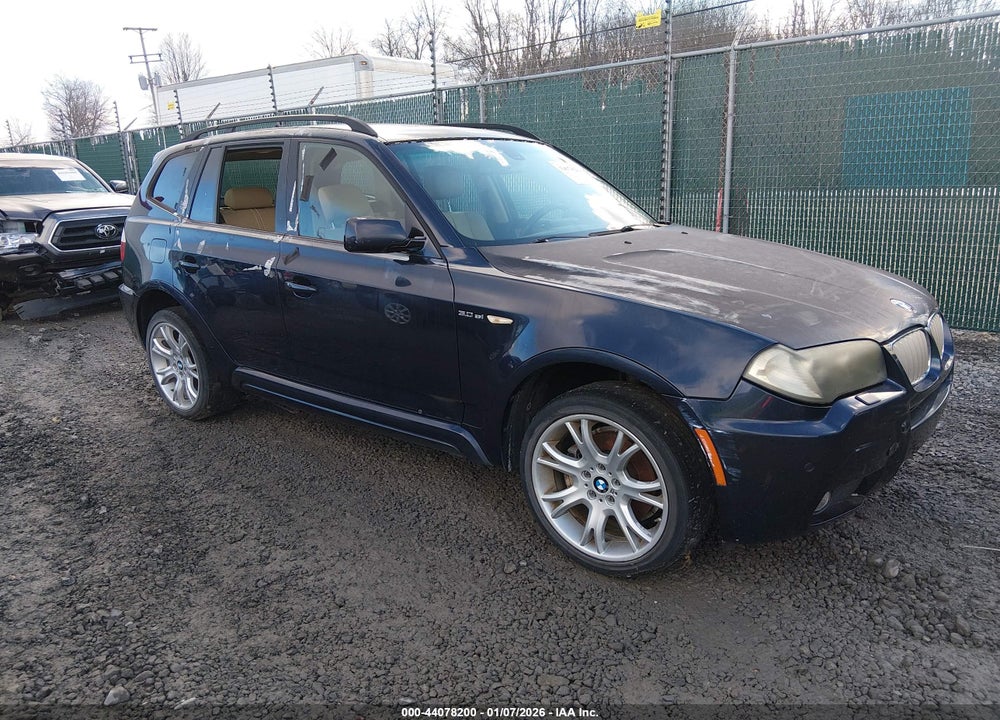 2007 BMW X3 3.0SI VIN: WBXPC93407WF17997