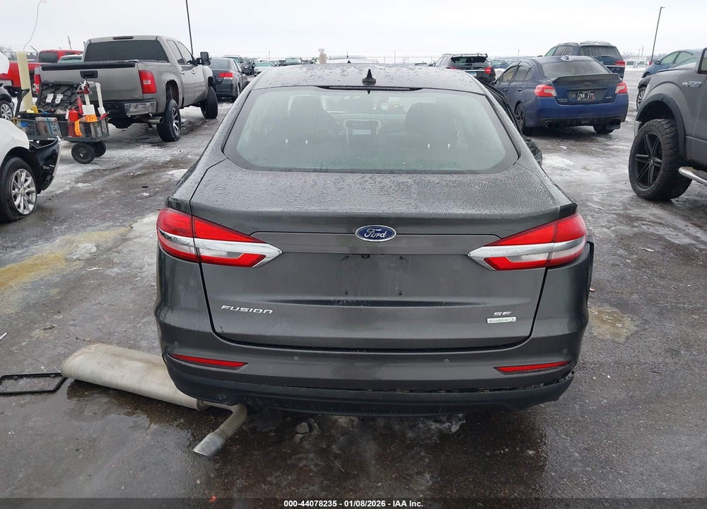 2019 FORD FUSION SE VIN: 3FA6P0HDXKR214533