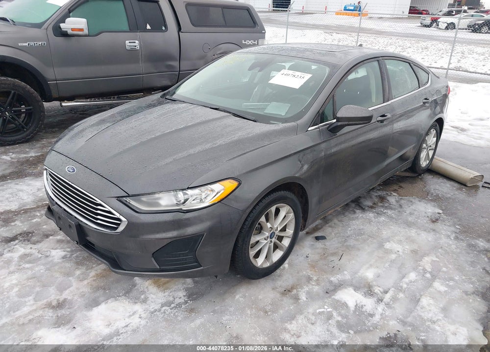 2019 FORD FUSION SE VIN: 3FA6P0HDXKR214533
