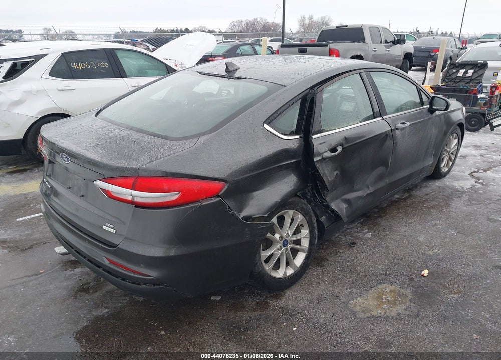 2019 FORD FUSION SE VIN: 3FA6P0HDXKR214533