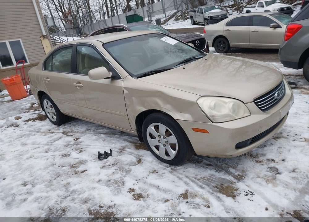2008 KIA OPTIMA LX VIN: KNAGE123285177528