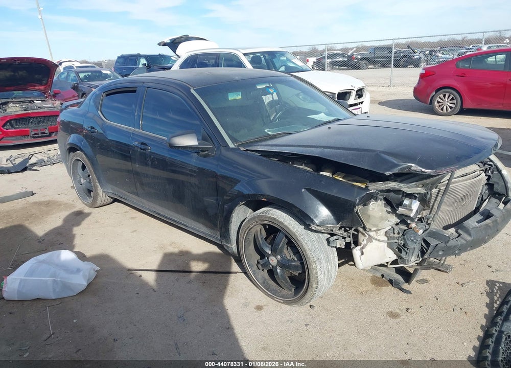 2013 DODGE AVENGER SE VIN: 1C3CDZAB5DN725239