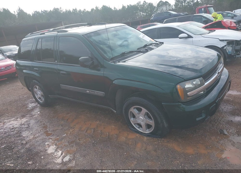 2004 CHEVROLET TRAILBLAZER LS VIN: 1GNDS13S242123668