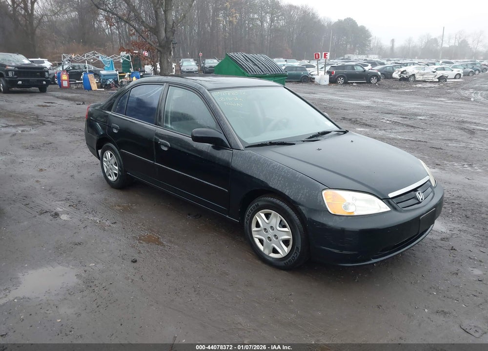 2003 HONDA CIVIC LX VIN: 1HGES16563L035008