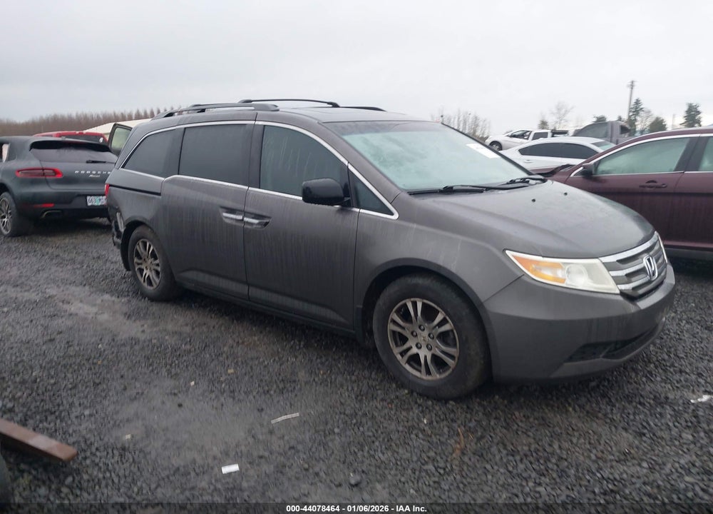 2013 HONDA ODYSSEY EX-L VIN: 5FNRL5H67DB005725