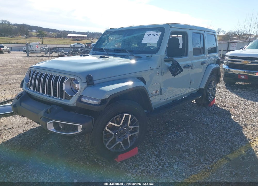 2024 JEEP WRANGLER 4-DOOR SAHARA 4X4 VIN: 1C4PJXEG3RW234461
