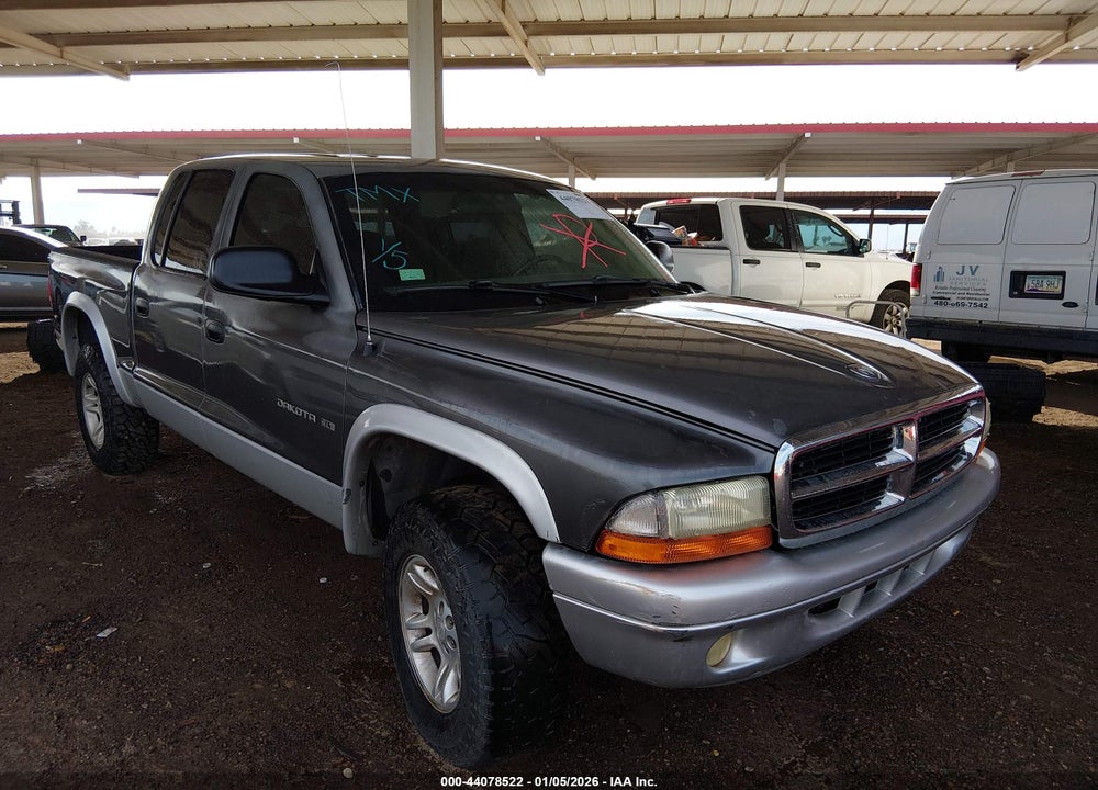 2002 DODGE DAKOTA SLT VIN: 1B7HG48N12S516347
