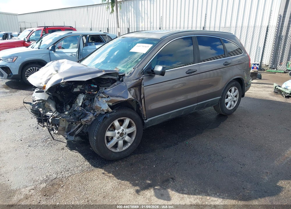 2009 HONDA CR-V EX VIN: 5J6RE38589L007973