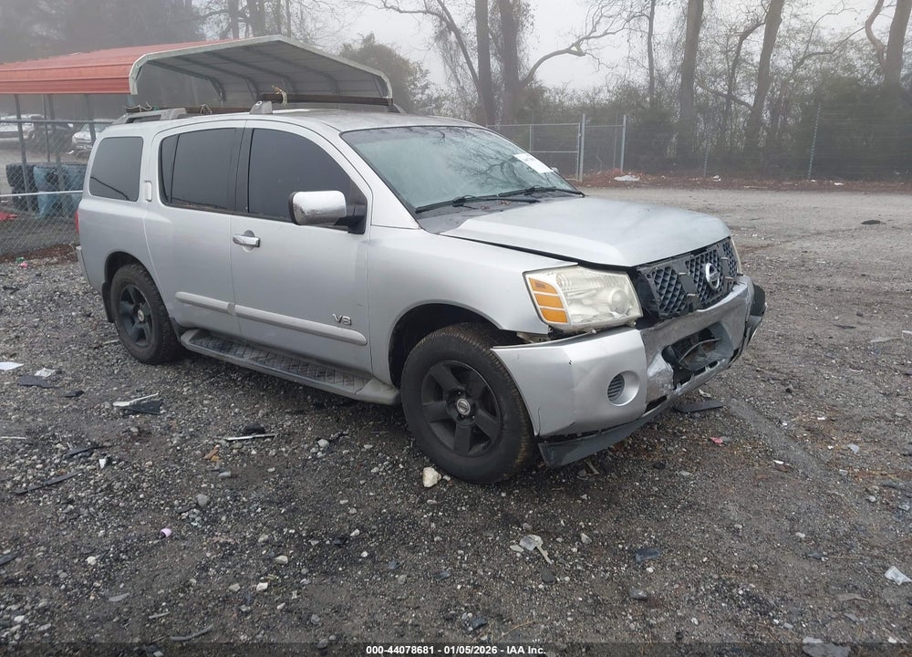 2006 NISSAN ARMADA SE VIN: 5N1AA08A76N725732