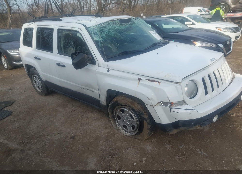 2014 JEEP PATRIOT SPORT VIN: 1C4NJPBB0ED916350