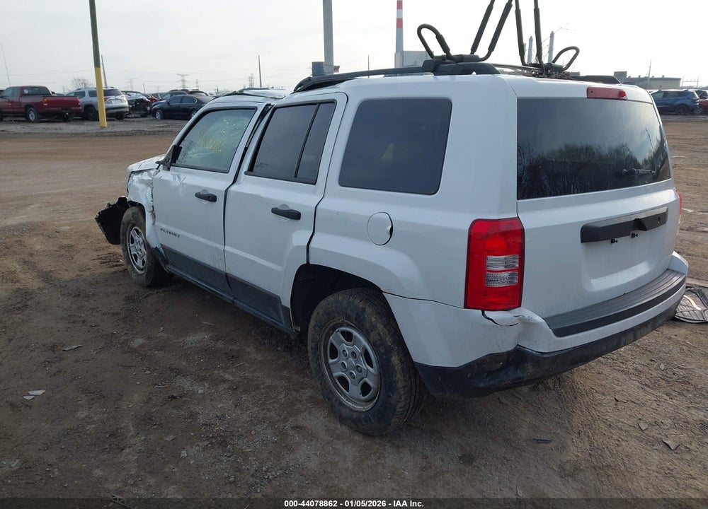 2014 JEEP PATRIOT SPORT VIN: 1C4NJPBB0ED916350