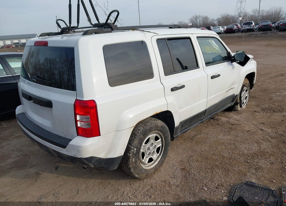 2014 JEEP PATRIOT SPORT VIN: 1C4NJPBB0ED916350