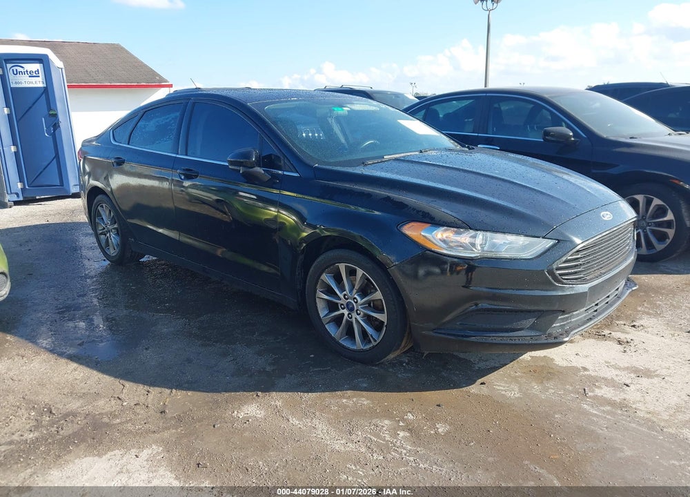 2017 FORD FUSION SE VIN: 3FA6P0H74HR158799