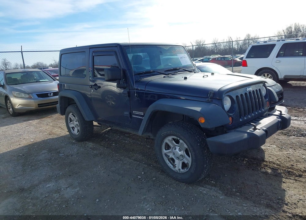 2013 JEEP WRANGLER SPORT VIN: 1C4AJWAG4DL607751