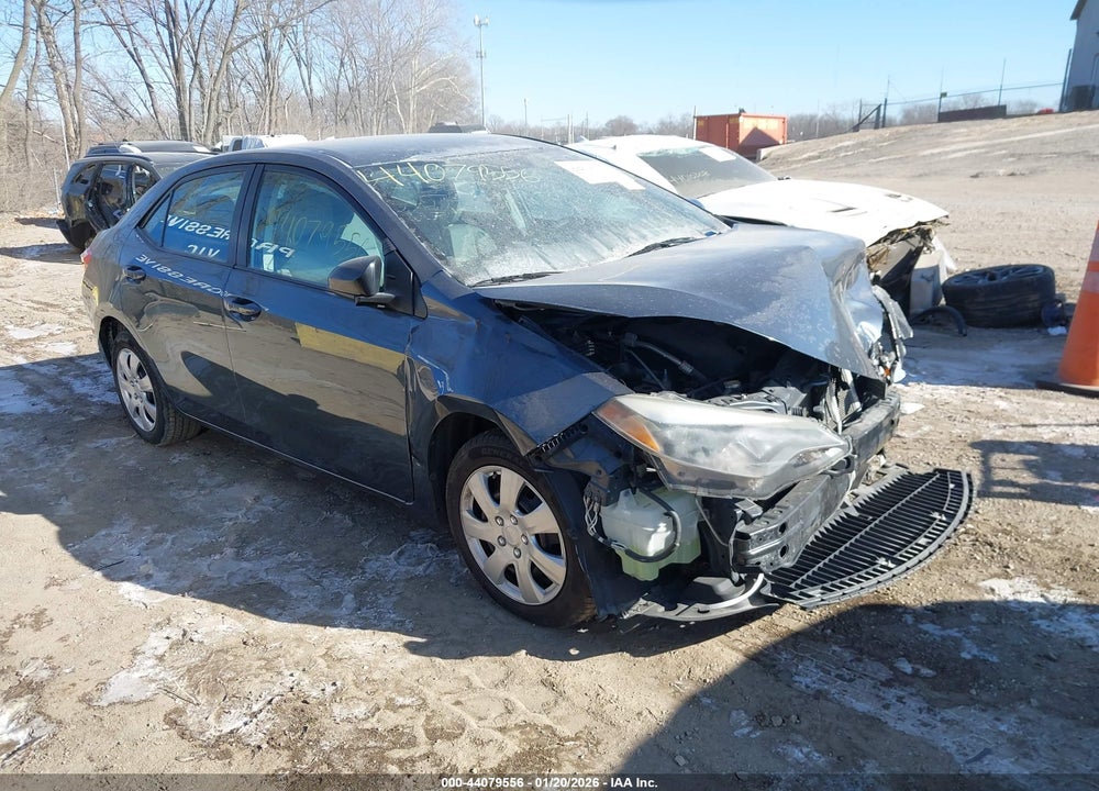 2015 TOYOTA COROLLA LE VIN: 2T1BURHE5FC392179