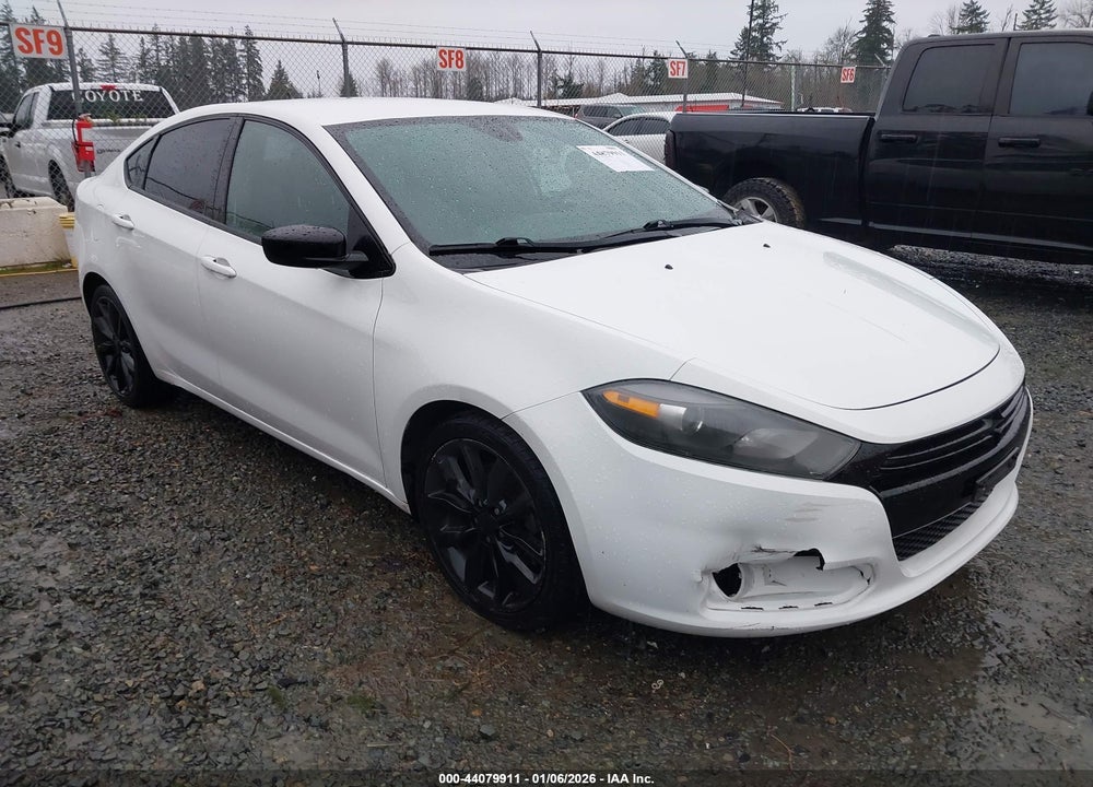 2016 DODGE DART SXT VIN: 1C3CDFBB1GD728369