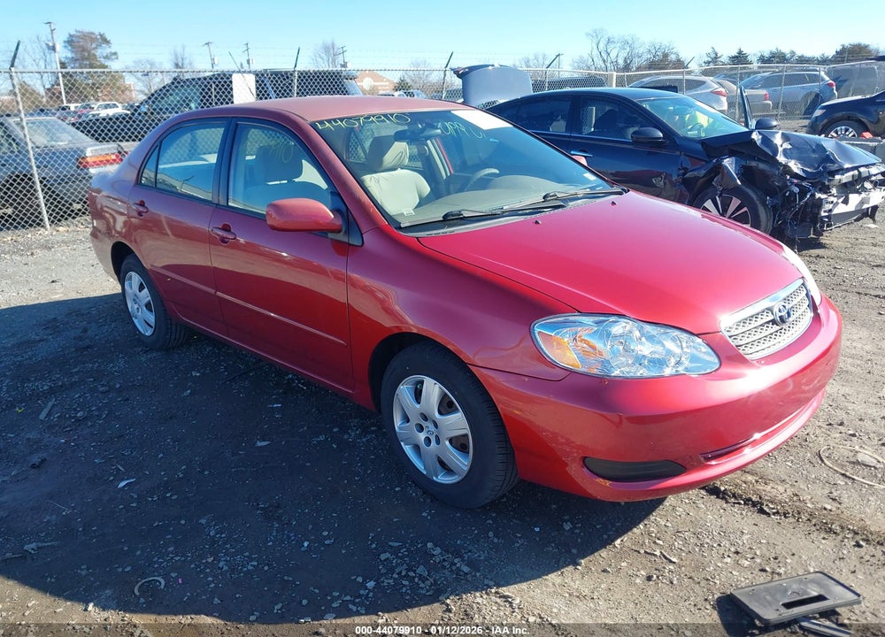 2006 TOYOTA COROLLA LE VIN: 2T1BR32E16C598221