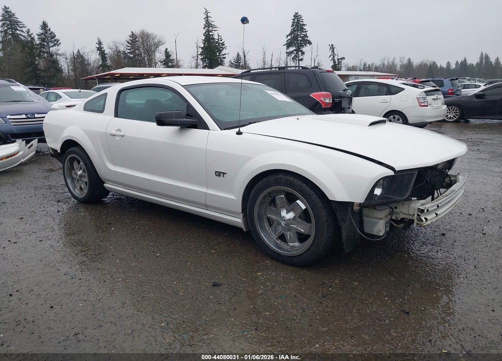 2007 FORD MUSTANG GT DELUXE/GT PREMIUM VIN: 1ZVFT82H375229687