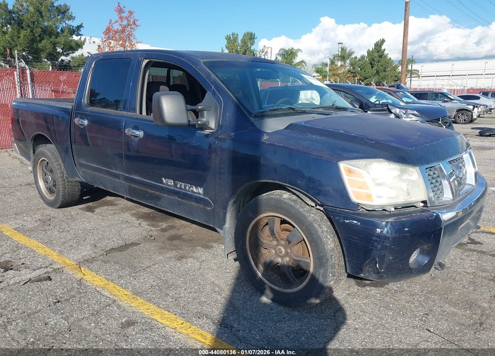 2007 NISSAN TITAN SE VIN: 1N6AA07A47N212488