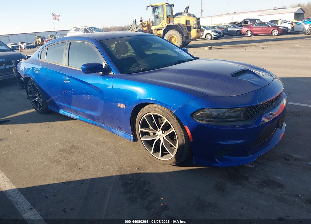 2018 DODGE CHARGER R/T SCAT PACK RWD VIN: 2C3CDXGJ2JH281549