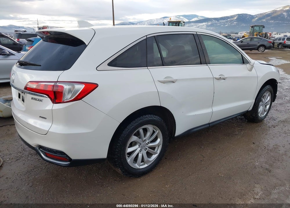 2016 ACURA RDX TECHNOLOGY   WATCH PLUS PACKAGES/TECHNOLOGY PACKAGE VIN: 5J8TB4H51GL003935