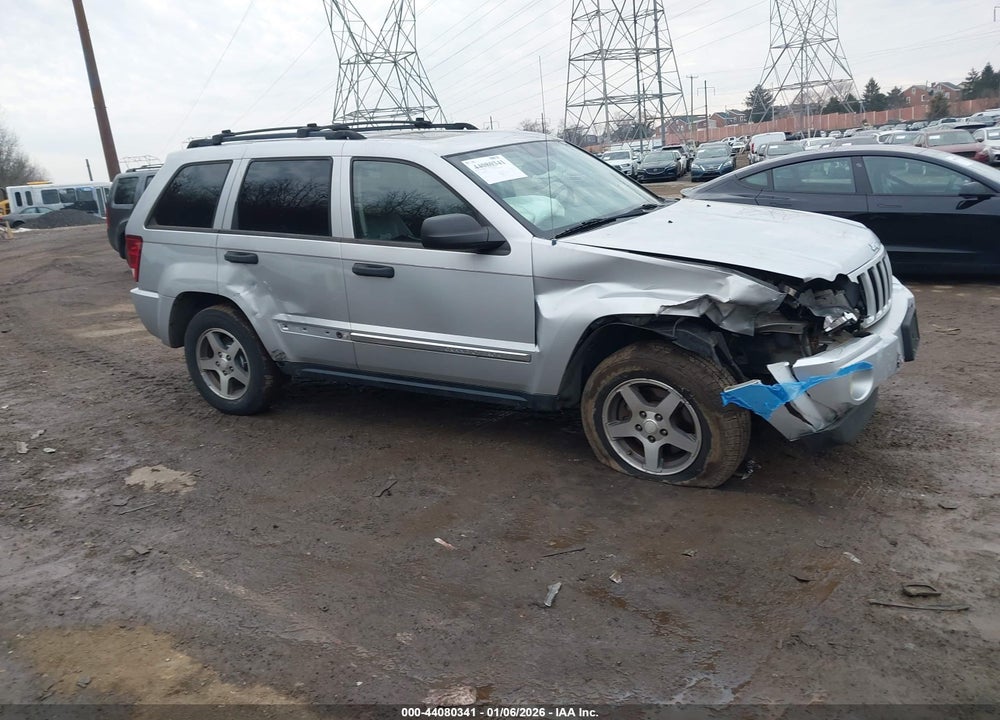 2005 JEEP GRAND CHEROKEE LAREDO VIN: 1J8GR48K05C646543