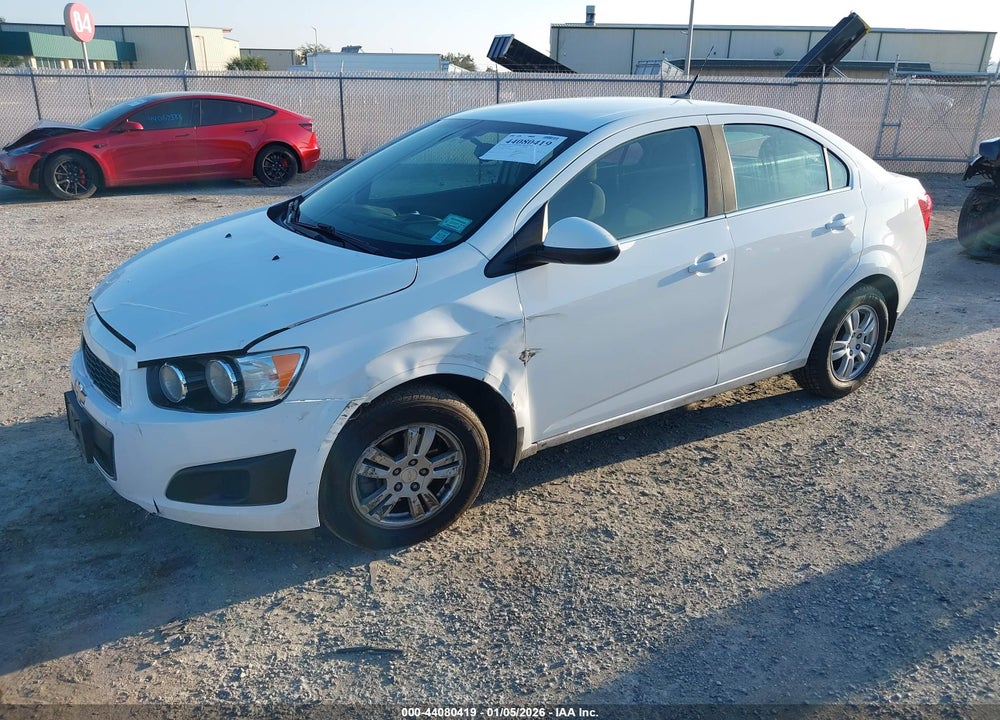 2014 CHEVROLET SONIC LT AUTO VIN: 1G1JC5SG7E4126528