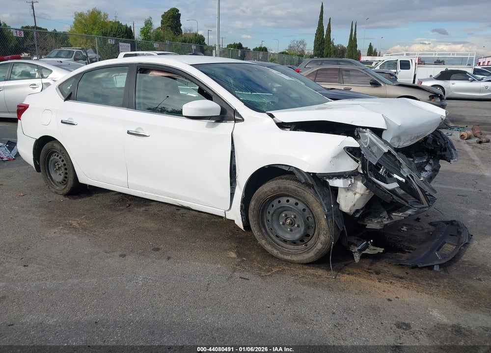 2019 NISSAN SENTRA S VIN: 3N1AB7AP9KY446453