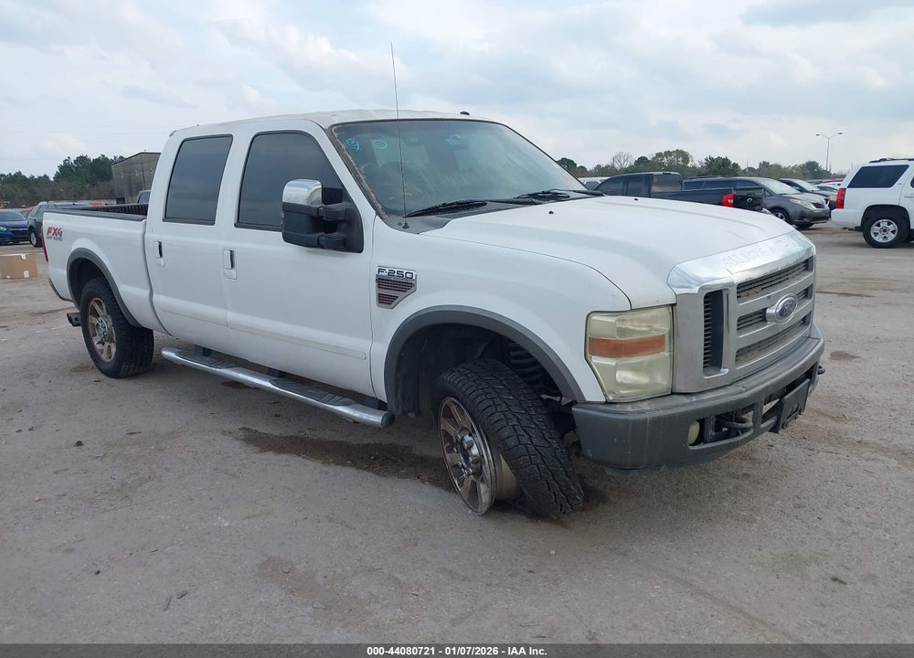 2008 FORD F-250 FX4/HARLEY-DAVIDSON/KING RANCH/LARIAT/XL/XLT VIN: 1FTSW21R68EA11731
