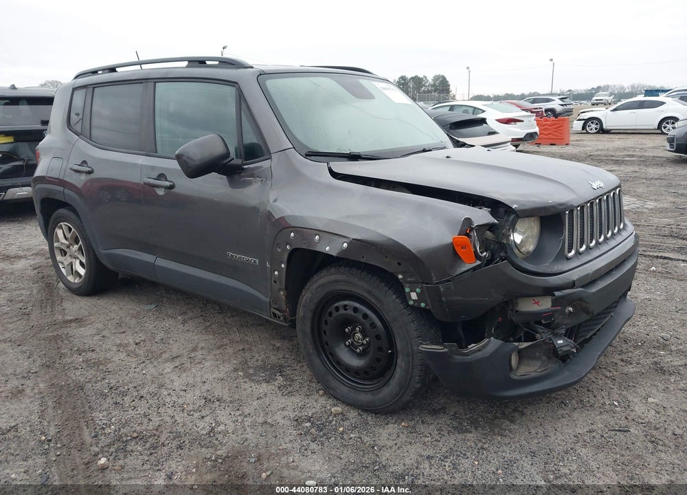 2018 JEEP RENEGADE LATITUDE FWD VIN: ZACCJABB4JPH06625