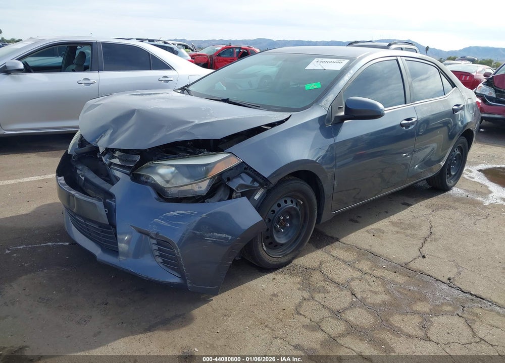 2015 TOYOTA COROLLA LE VIN: 5YFBURHEXFP265847