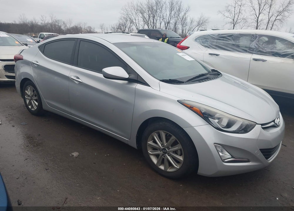 2016 HYUNDAI ELANTRA SE VIN: KMHDH4AE0GU519155