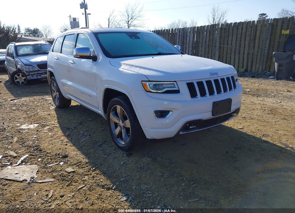 2016 JEEP GRAND CHEROKEE OVERLAND VIN: 1C4RJFCG7GC461690