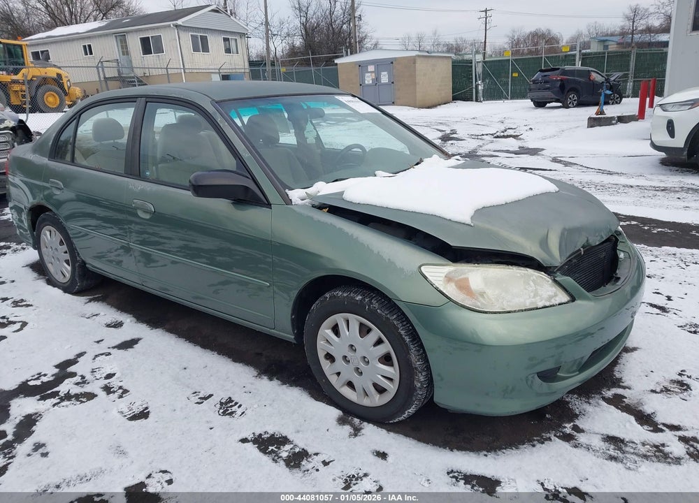 2004 HONDA CIVIC LX VIN: 2HGES16524H641193