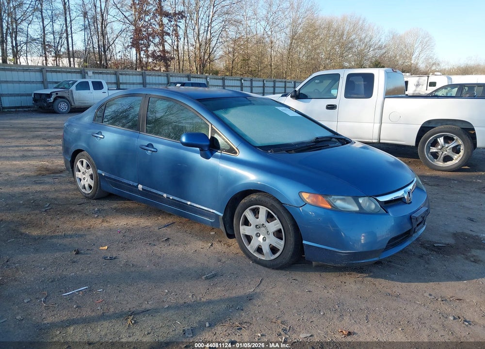 2007 HONDA CIVIC LX VIN: 1HGFA16547L054119