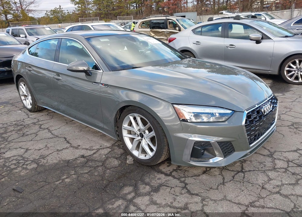 2023 AUDI A5 SPORTBACK PREMIUM PLUS 45 TFSI S LINE QUATTRO S TRONIC VIN: WAUFACF51PA045171