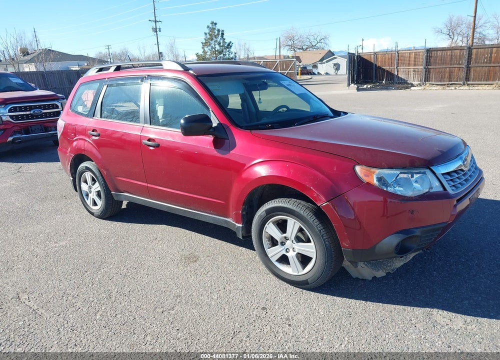 2012 SUBARU FORESTER 2.5X VIN: JF2SHABC7CH449584