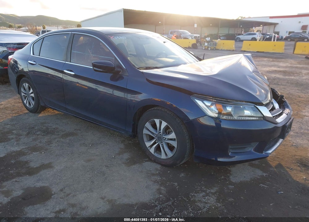 2013 HONDA ACCORD LX VIN: 1HGCR2F34DA255218