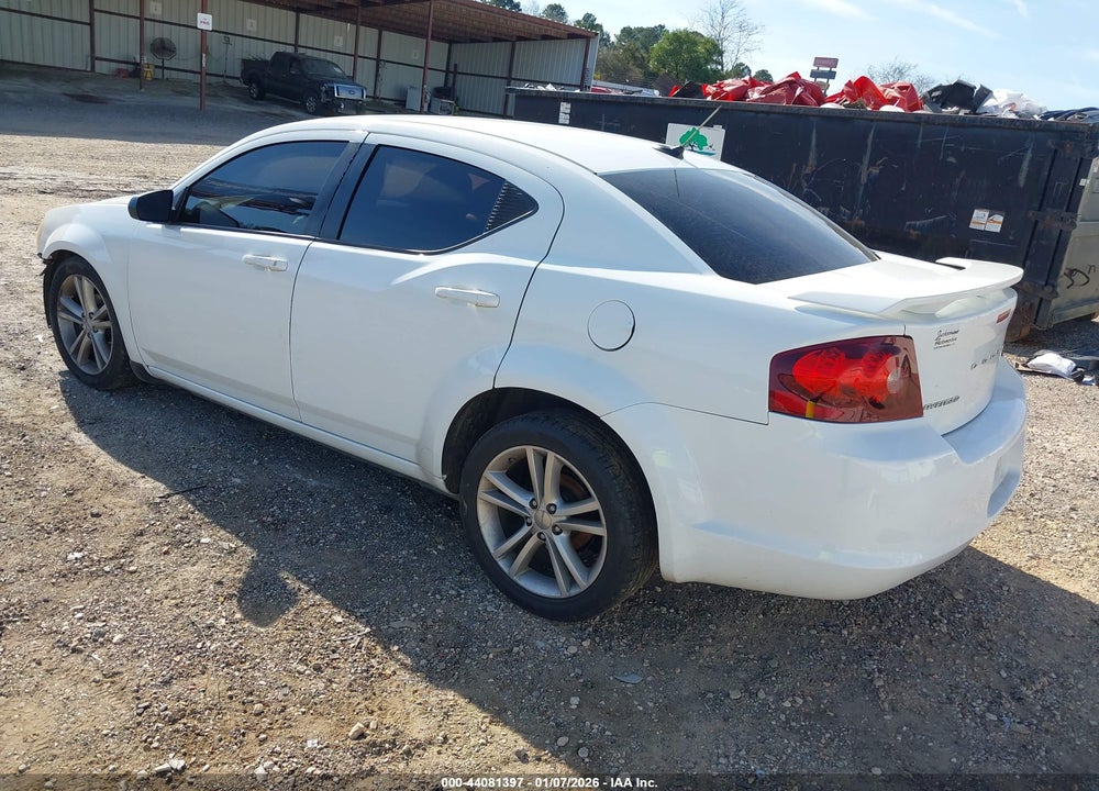 2014 DODGE AVENGER SE VIN: 1C3CDZAB8EN189629