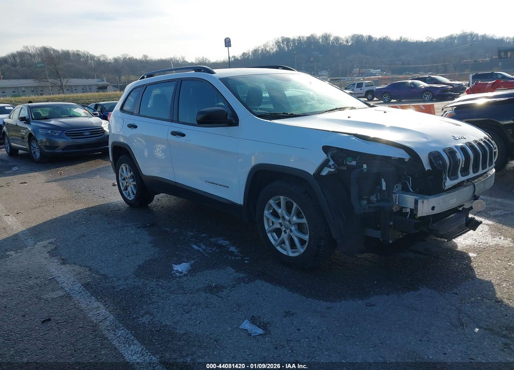 2016 JEEP CHEROKEE SPORT VIN: 1C4PJLAB9GW158843