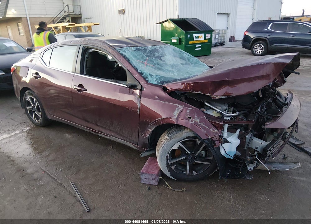 2025 NISSAN SENTRA SV VIN: 3N1AB8CV6SY323520