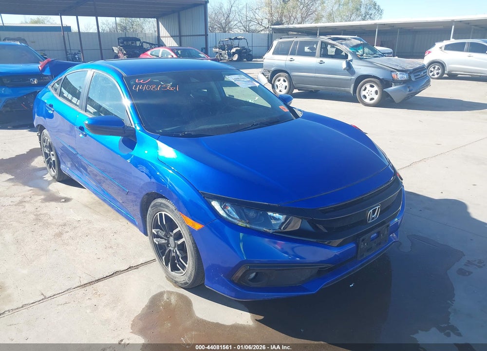 2019 HONDA CIVIC LX VIN: 19XFC2F66KE036908